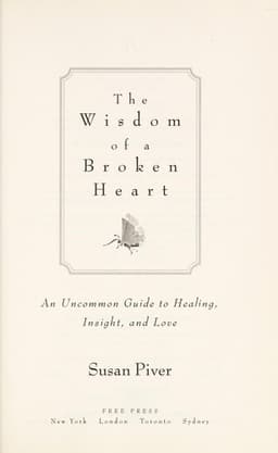 The Wisdom of a Broken Heart book cover